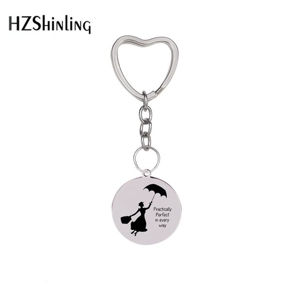 2019 new stainless steel keychain pendants mary poppins keychain fashion trendy gifts men wholesale, Silver
2019 new stainless steel keychain pendants mary poppins keychain fashion trendy gifts men wholesale, Silver