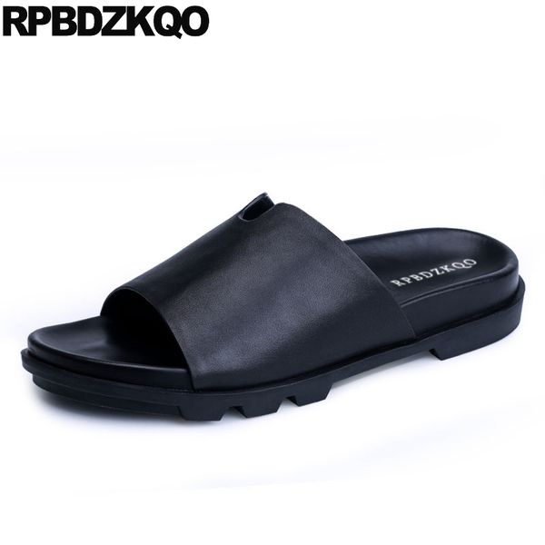 outdoor flat slides slip on genuine leather fashion black casual breathable sandals designer shoes men slippers
outdoor flat slides slip on genuine leather fashion black casual breathable sandals designer shoes men slippers