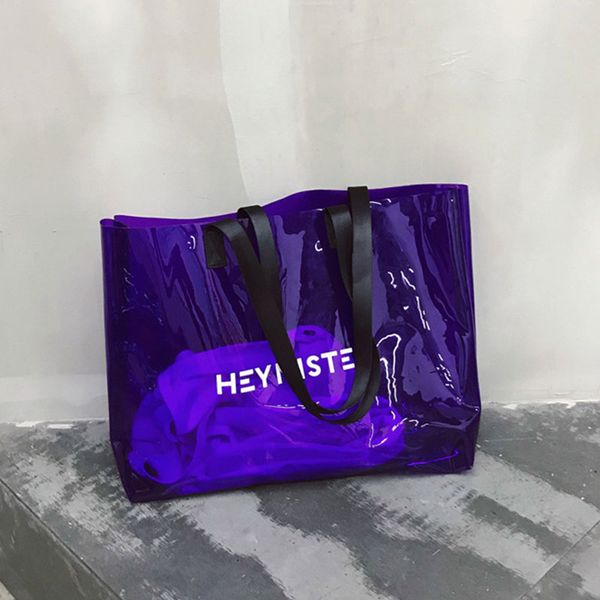 large capacity women totes creative ladies streetwear handbags wild transparent party shoulder bag casual reusable sopping bags
large capacity women totes creative ladies streetwear handbags wild transparent party shoulder bag casual reusable sopping bags