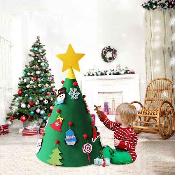 diy green christmas tree 3d felt trees 2019 new year christmas decorations for home merry gifts for kids xmas supplies
diy green christmas tree 3d felt trees 2019 new year christmas decorations for home merry gifts for kids xmas supplies