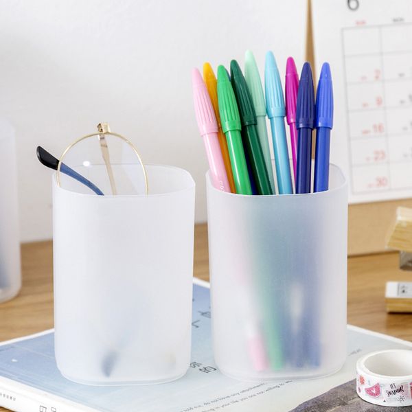 frosted clear plastic pencil pot holder cylinder office stationery storage box lipstick cosmetic brush makeup tool organizer
frosted clear plastic pencil pot holder cylinder office stationery storage box lipstick cosmetic brush makeup tool organizer