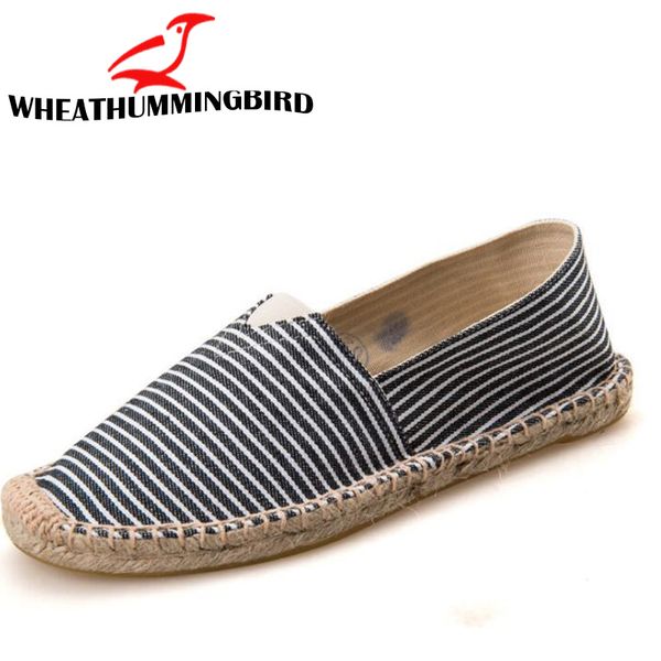 new striped linen men casual canvas shoes soft bottom flat men shoes breathable fashion espadrille fisherman la-3030, Black
new striped linen men casual canvas shoes soft bottom flat men shoes breathable fashion espadrille fisherman la-3030, Black