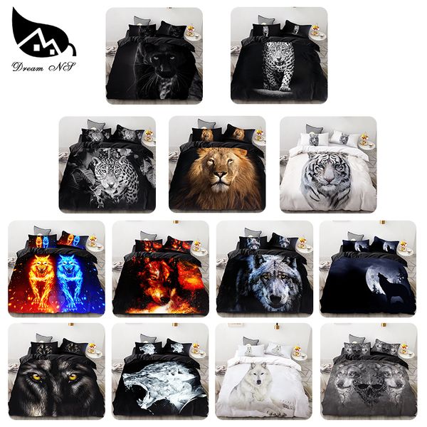 3pcs wolf tiger lion animal pattern bedding sets home bedclothes super king cover pillowcase comforter textiles bedding set
3pcs wolf tiger lion animal pattern bedding sets home bedclothes super king cover pillowcase comforter textiles bedding set