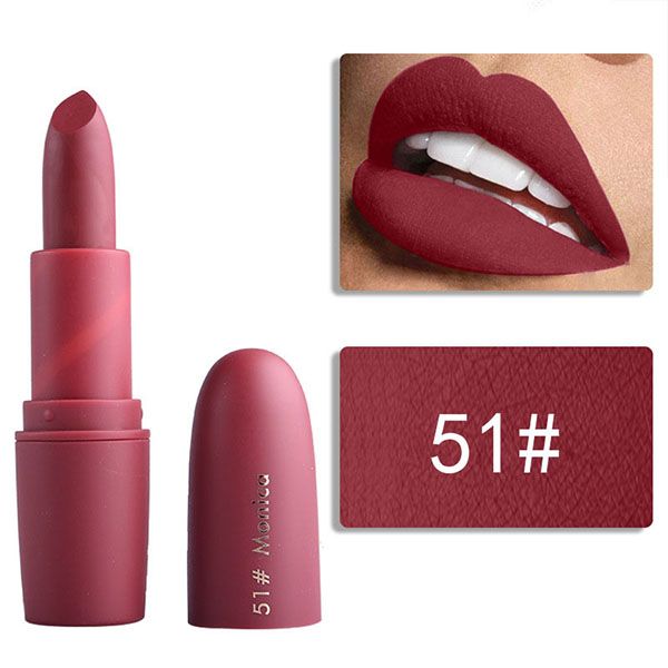 51# miss rose nude matte lipstick pigment lip stick moisturizer long lasting lip tint makeup velvet lipstick batom cosmetic
51# miss rose nude matte lipstick pigment lip stick moisturizer long lasting lip tint makeup velvet lipstick batom cosmetic