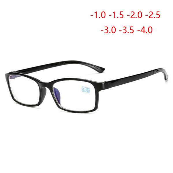 blue film coating finished myopia glasses women men tr90 square anti-blue light nearsighted glasses male -1.0 -1.5 -2.0 to -4.0, Black
blue film coating finished myopia glasses women men tr90 square anti-blue light nearsighted glasses male -1.0 -1.5 -2.0 to -4.0, Black