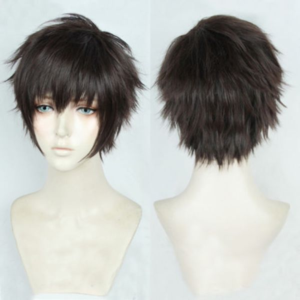 cardcaptor sakura: clear card toya kinomoto touya short coffee brown cosplay wig, Black
cardcaptor sakura: clear card toya kinomoto touya short coffee brown cosplay wig, Black