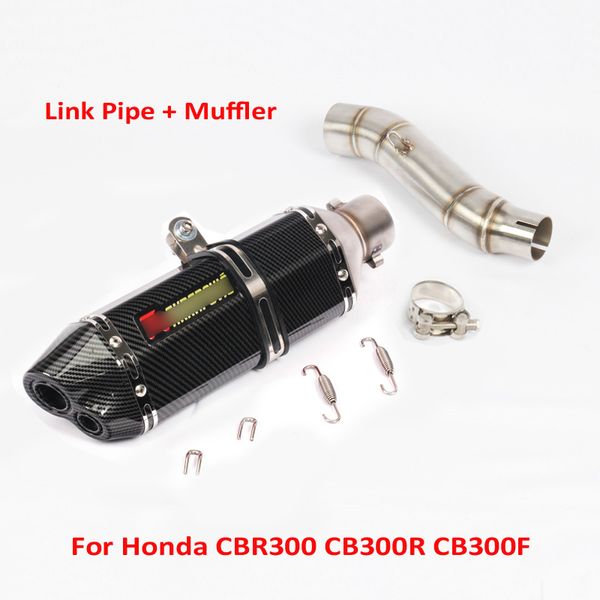 cbr300 cb300r cb300f exhaust tip system muffler exhaust pipe middle link connect pipe for cbr300 cb300r cb300f
cbr300 cb300r cb300f exhaust tip system muffler exhaust pipe middle link connect pipe for cbr300 cb300r cb300f