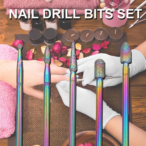 metal nail drill bit electric manicure tools pedicure files nail drill bits set art tool for removing polish, Silver
metal nail drill bit electric manicure tools pedicure files nail drill bits set art tool for removing polish, Silver