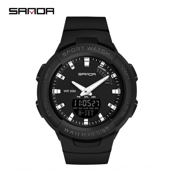 sanda/ sanda style various colors fashion outdoor casual male and female middle wristwatch school wristwatches, Blue
sanda/ sanda style various colors fashion outdoor casual male and female middle wristwatch school wristwatches, Blue