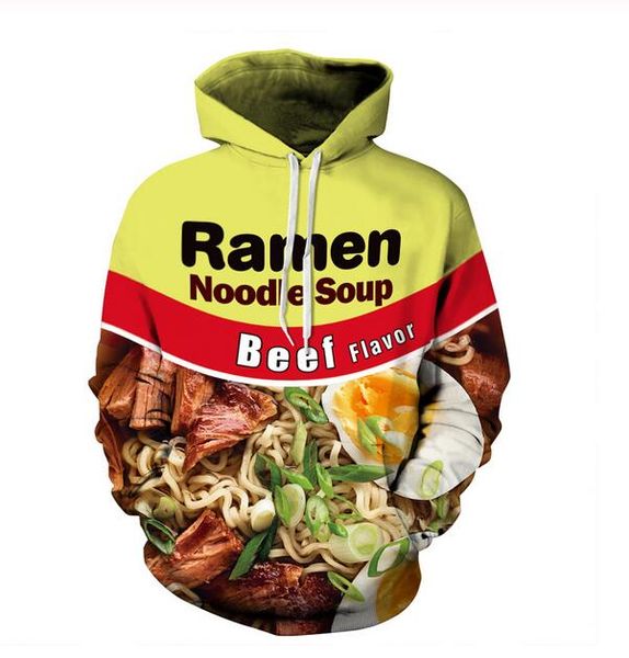 release new fashion man women designer perfect harajuku style egg beef ramen 3d print long sleeve hoodies casual sportswear ra0502, Black
release new fashion man women designer perfect harajuku style egg beef ramen 3d print long sleeve hoodies casual sportswear ra0502, Black