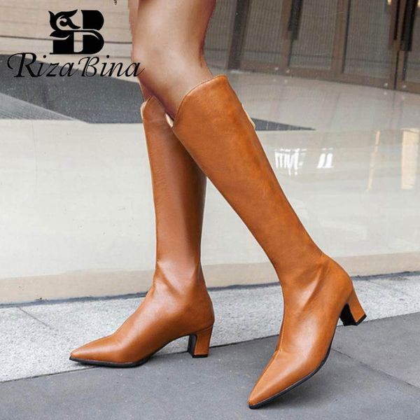 rizabina plus 28-48 women knee high boots pointed toe office high heels winter shoes women casual party footwear long boots, Black
rizabina plus 28-48 women knee high boots pointed toe office high heels winter shoes women casual party footwear long boots, Black