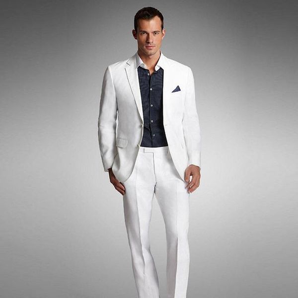 white mens wedding suits slim fit groom wear tuexedos 2 pieces (jacket+pants)formal prom suits bridegroom blazer, Black;gray
white mens wedding suits slim fit groom wear tuexedos 2 pieces (jacket+pants)formal prom suits bridegroom blazer, Black;gray