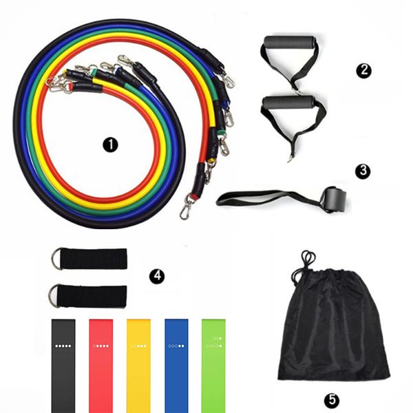 11pcs/set resistance band latex tubes yoga exercise fitness band rubber loop gym pilates body training fitness equipment
11pcs/set resistance band latex tubes yoga exercise fitness band rubber loop gym pilates body training fitness equipment