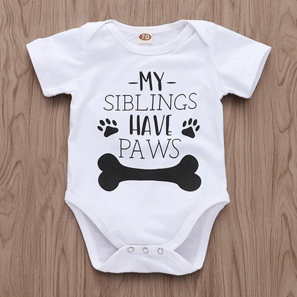 tiny cottons baby bodysuit newborn clothes my siblings have paws letter print outfits 12 month baby girl clothes white top, Blue
tiny cottons baby bodysuit newborn clothes my siblings have paws letter print outfits 12 month baby girl clothes white top, Blue