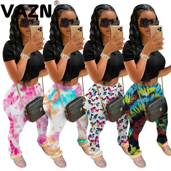 women's pants & capris vazn product 2021 summer lady4 colors print guazy long elastic pockets skinny lady casual fashion, Black;white
women's pants & capris vazn product 2021 summer lady4 colors print guazy long elastic pockets skinny lady casual fashion, Black;white