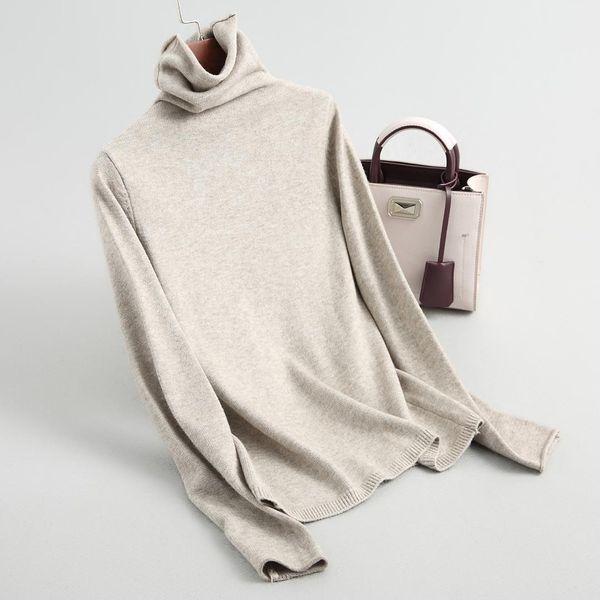 women's sweaters solid color minimalist knit sweater women pile collar thickness knitted womens 2021 winter 8-2032, White;black
women's sweaters solid color minimalist knit sweater women pile collar thickness knitted womens 2021 winter 8-2032, White;black