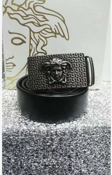 Fashion Brand Designer Strap Luxury Leather Print Black Silver Buckle Belt Free Shipping C1
Fashion Brand Designer Strap Luxury Leather Print Black Silver Buckle Belt Free Shipping C1