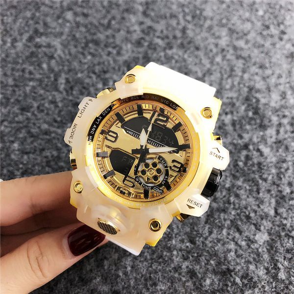 fashion high-end brand men and women electronic watches, co logo large dial leisure sports decorative quartz electronic watches, Slivery;brown
fashion high-end brand men and women electronic watches, co logo large dial leisure sports decorative quartz electronic watches, Slivery;brown