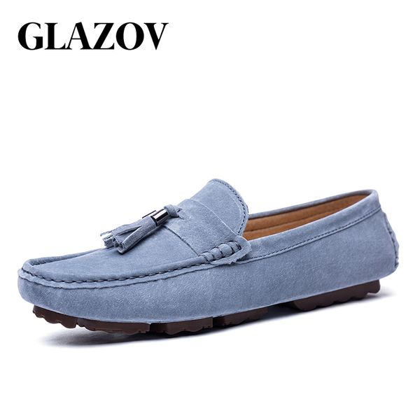 fashion soft moccasins men loafers genuine leather shoes mens flats suede driving shoes blue, Black
fashion soft moccasins men loafers genuine leather shoes mens flats suede driving shoes blue, Black