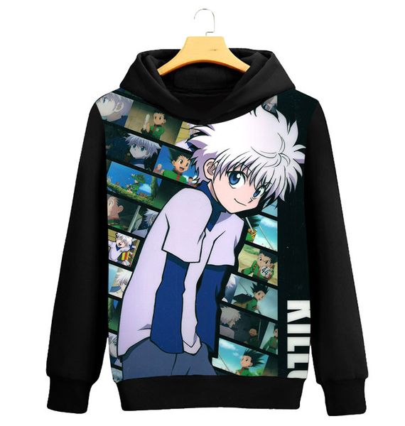x killua zoldyck men women sweatshirt 3d print anime à hoodie long sleeve casual pullover, Black
x killua zoldyck men women sweatshirt 3d print anime à hoodie long sleeve casual pullover, Black