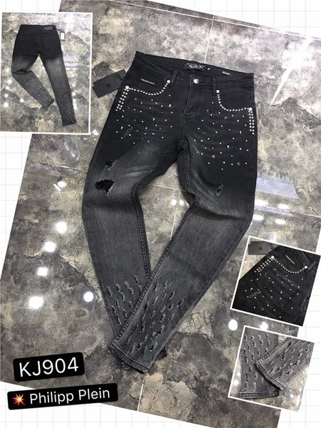 2020 new slim straight jeans men's designer pants men's slim tear imitation old zipper jeans fashion brand men's hip hop jean, Blue
2020 new slim straight jeans men's designer pants men's slim tear imitation old zipper jeans fashion brand men's hip hop jean, Blue