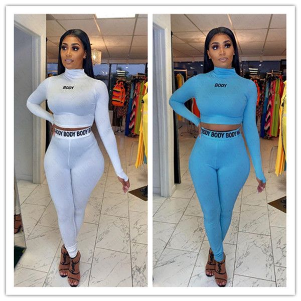 women plastic tracksuit female high collar pullover t-shirt+leggings pant 2piece ladies outfit casual letter print tights clothes d52706, White
women plastic tracksuit female high collar pullover t-shirt+leggings pant 2piece ladies outfit casual letter print tights clothes d52706, White
