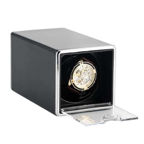 black carbon fiber leather/paint watch winder motor square self-winding automatic watches rotating box mechanical & usb cable, Black;blue
black carbon fiber leather/paint watch winder motor square self-winding automatic watches rotating box mechanical & usb cable, Black;blue