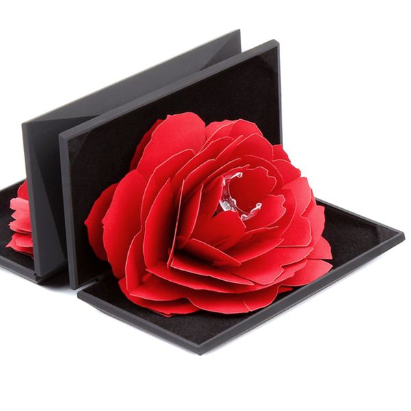 rotating rose ring box folding jewelry storage box case for proposal wedding engagement cx17, Pink;blue
rotating rose ring box folding jewelry storage box case for proposal wedding engagement cx17, Pink;blue