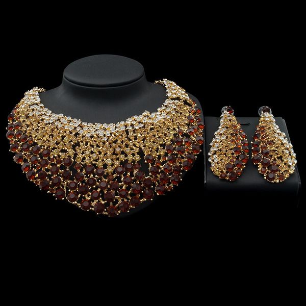 yulaili fashion cubic zircon luxury crystal necklace earrings for women party wedding jewelry sets ing, Black
yulaili fashion cubic zircon luxury crystal necklace earrings for women party wedding jewelry sets ing, Black