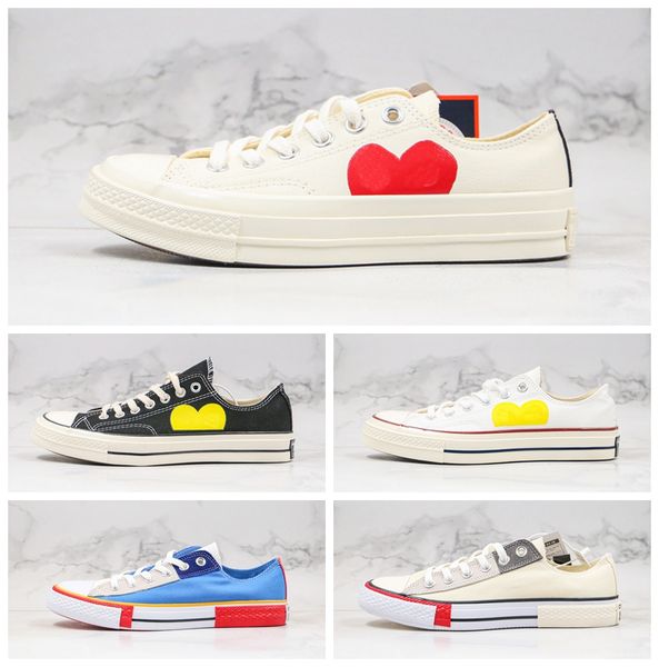 1970s big eyes play chuck 70 multi heart 70s hi canvas shoes classic 1970 jointly name skateboard trainers women sport sneakers, Black
1970s big eyes play chuck 70 multi heart 70s hi canvas shoes classic 1970 jointly name skateboard trainers women sport sneakers, Black