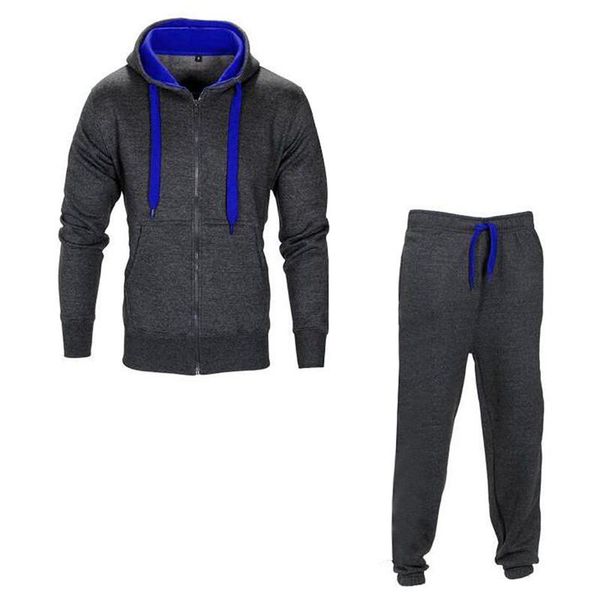 black friday hoody men tracksuits sets long sleeve two pieces set fitness casual solid color hoodies male sporting suit designer, Gray
black friday hoody men tracksuits sets long sleeve two pieces set fitness casual solid color hoodies male sporting suit designer, Gray