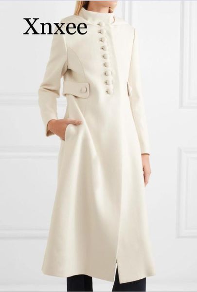 wide-waisted solid long women wool coat single breasted white winter jacket warm fashion black cashmere coat 2020
wide-waisted solid long women wool coat single breasted white winter jacket warm fashion black cashmere coat 2020