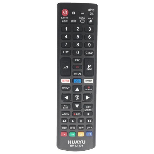 rm-l1379 tv remote control for lg smart led tv 3d/amazon/netflix buttons full function standard 
rm-l1379 tv remote control for lg smart led tv 3d/amazon/netflix buttons full function standard