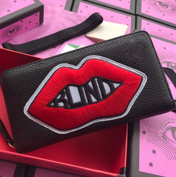 lips designer long wallets for men and women real leather business card holders wallet with box 474584 19x10.5x2.5cm, Red;black
lips designer long wallets for men and women real leather business card holders wallet with box 474584 19x10.5x2.5cm, Red;black