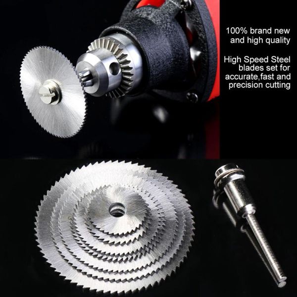 7pcs/set high speed steel hss circular saw blade rotary tool cutting discs for wood cutting mandrel cutoff metal cutter 6 blades
7pcs/set high speed steel hss circular saw blade rotary tool cutting discs for wood cutting mandrel cutoff metal cutter 6 blades