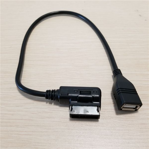 Audi Music Interface AMI MMI to USB Adapter Power Data Cable for Audi Car A3 A4 A5 A6 A8 Q5 Q8 Q7 A4L A6L Black 30cm
Audi Music Interface AMI MMI to USB Adapter Power Data Cable for Audi Car A3 A4 A5 A6 A8 Q5 Q8 Q7 A4L A6L Black 30cm