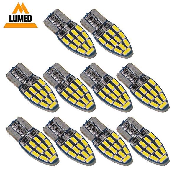 10pcs t10 led w5w car light bulb luces led para auto interior side light 24 4014 leds dc12v 168 194 501
10pcs t10 led w5w car light bulb luces led para auto interior side light 24 4014 leds dc12v 168 194 501
