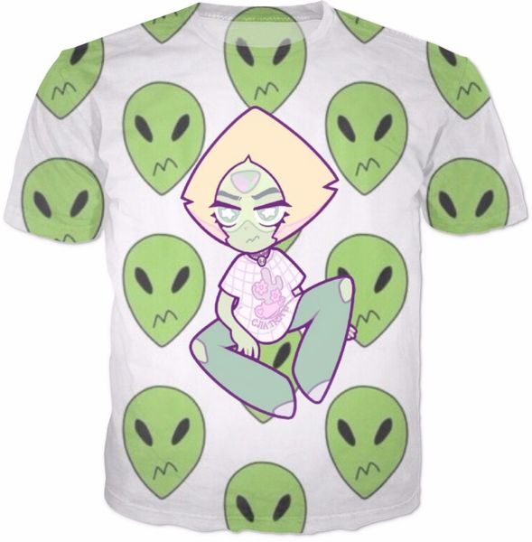 peridot alien pattern steven universe fandom t shirt 3d print men/womens summer round collar short sleeve casual u1343, White;black
peridot alien pattern steven universe fandom t shirt 3d print men/womens summer round collar short sleeve casual u1343, White;black