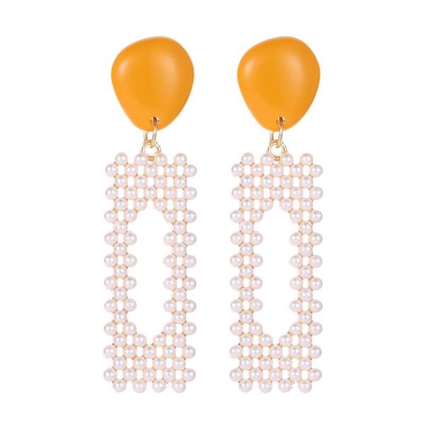 korean style white pearls dangle earrings for elegant women oversize pearl geometric ear sweet style fashion design jewelry wholesale 2019, Silver
korean style white pearls dangle earrings for elegant women oversize pearl geometric ear sweet style fashion design jewelry wholesale 2019, Silver