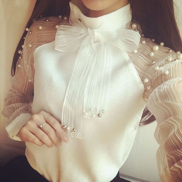 женская одежда блуза женщина новая весна стенд воротник elegant органзы лук pearl white блузка рубашка женщины блузки топы femininas 25
женская одежда блуза женщина новая весна стенд воротник elegant органзы лук pearl white блузка рубашка женщины блузки топы femininas 25