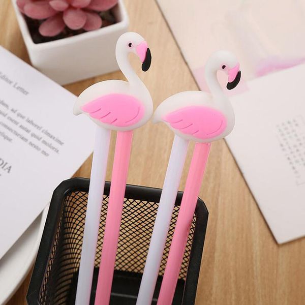 4pcs cute gel pen school supplies office stationery cartoon flamingo siamese pen black carbon ink signature water stationery
4pcs cute gel pen school supplies office stationery cartoon flamingo siamese pen black carbon ink signature water stationery