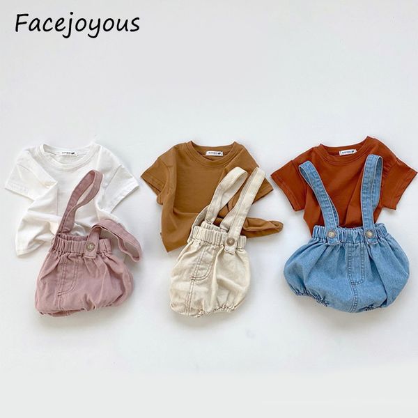 baby clothes set summer girls t shirt + boys denim overalls baby strap jumpsuit outfits 2pcs newborn boy clothing sets, White
baby clothes set summer girls t shirt + boys denim overalls baby strap jumpsuit outfits 2pcs newborn boy clothing sets, White