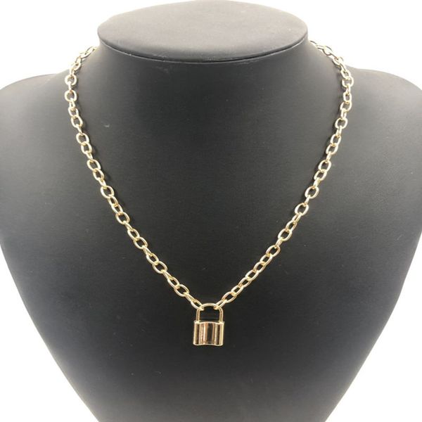 personalized retro geometric necklace necklace simple locky wild temperament clothing accessories, Silver
personalized retro geometric necklace necklace simple locky wild temperament clothing accessories, Silver