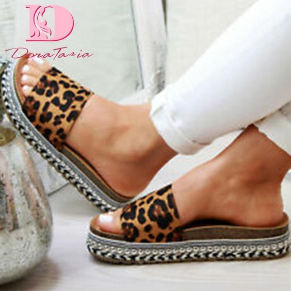 doratasia 2020 new fashion large size 43 women slides med heels peep toe platform animal prints summer outside women slippers, Black
doratasia 2020 new fashion large size 43 women slides med heels peep toe platform animal prints summer outside women slippers, Black