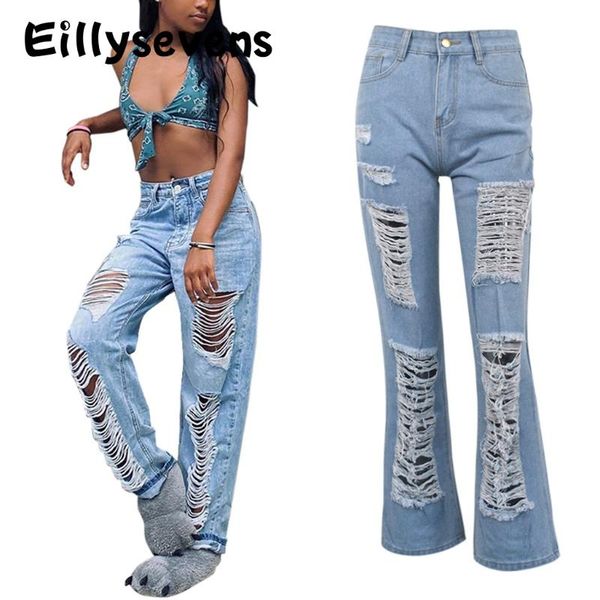 women's jeans fashion straight hole bleached pocket high waist casual denim trousers pants plus size s-5xl 4p3, Blue
women's jeans fashion straight hole bleached pocket high waist casual denim trousers pants plus size s-5xl 4p3, Blue