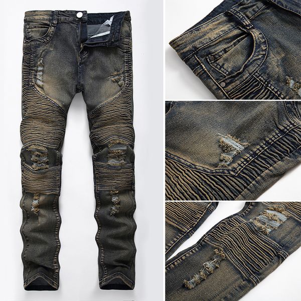 europe and america fashion popular autumn winter men's jeans straight trousers slim and flexible casual comfortable soft pants, Black
europe and america fashion popular autumn winter men's jeans straight trousers slim and flexible casual comfortable soft pants, Black