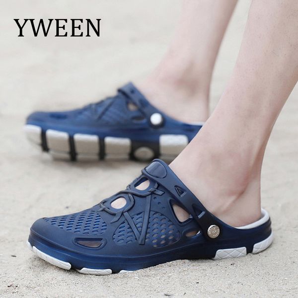 yween 2019 new men sandals anti-skid flip flops slippers men outdoor beach casual shoes male sandals water jelly shoes, Black
yween 2019 new men sandals anti-skid flip flops slippers men outdoor beach casual shoes male sandals water jelly shoes, Black