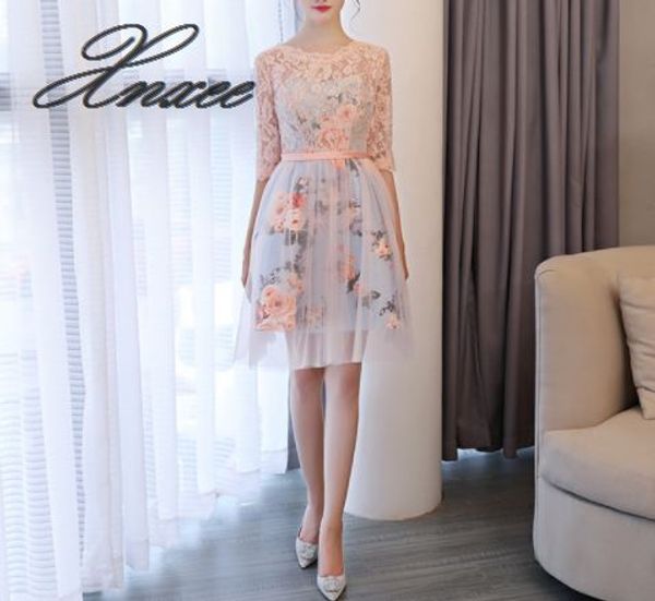 2020 xnxee women's new dress female lace elegant short, White;black
2020 xnxee women's new dress female lace elegant short, White;black