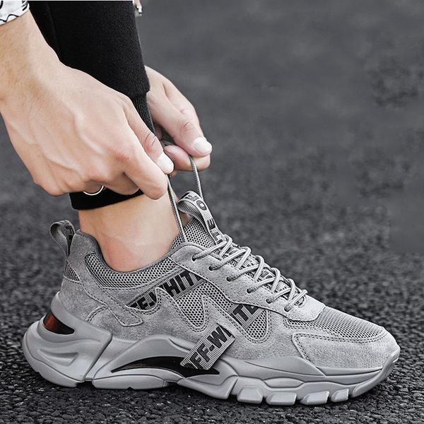 5 colors thick bottom mens casual shoes men sneakers men trend lace-up sports whit fitnessw white shoes new, Black
5 colors thick bottom mens casual shoes men sneakers men trend lace-up sports whit fitnessw white shoes new, Black