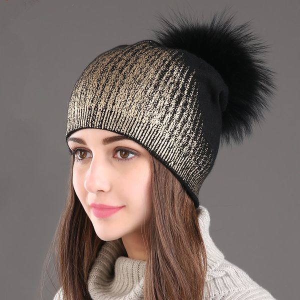 winter beanie hat cashmere women's printing knitted color metallic wool casual slouchy beanie with raccoon fur pompom balls mbuao, White;black
winter beanie hat cashmere women's printing knitted color metallic wool casual slouchy beanie with raccoon fur pompom balls mbuao, White;black